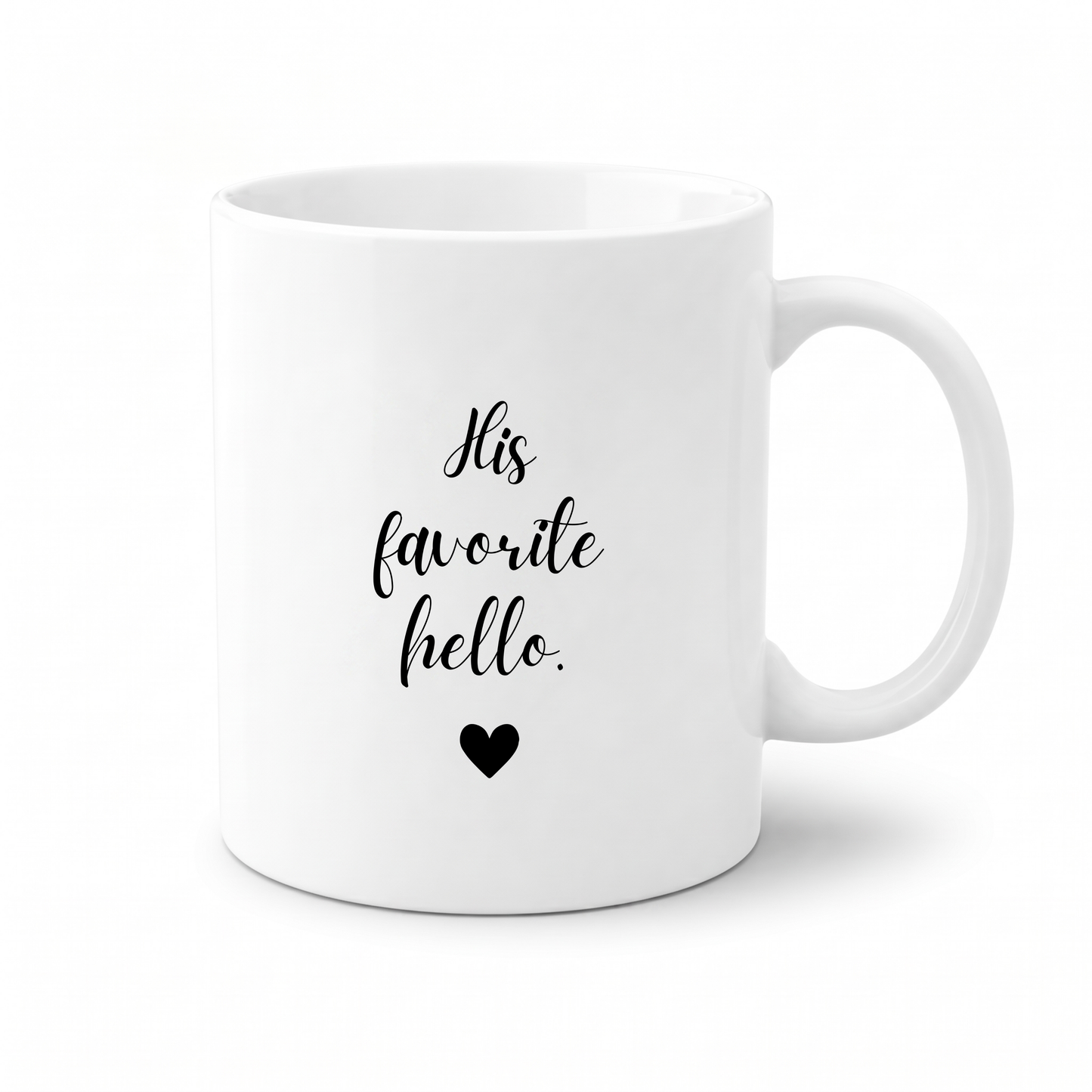 Forever Us Co. | Couples Mug | His Favorite Hello Mug