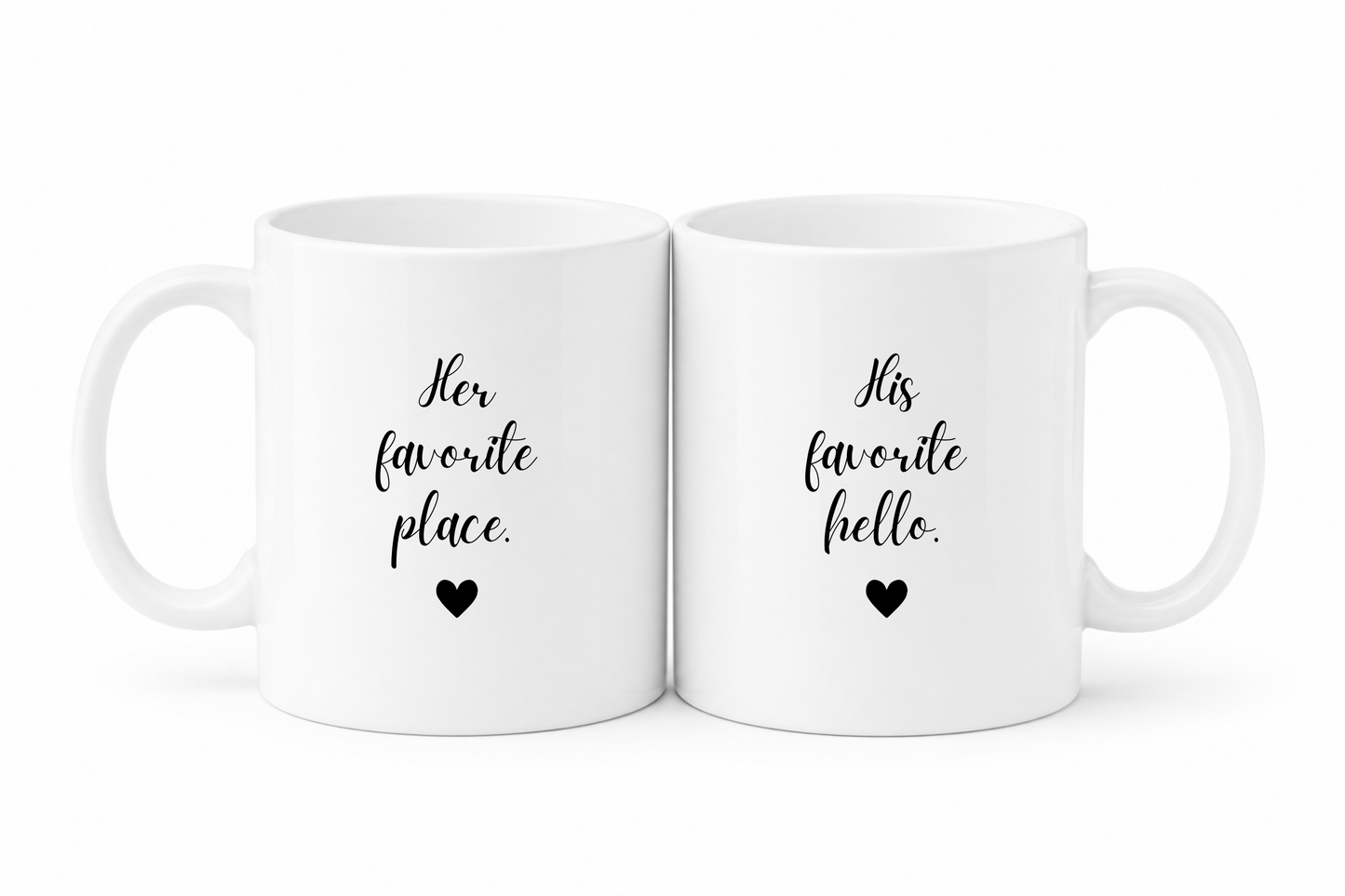 Forever Us Co. | Couples Mug | Her Favorite Place Mug
