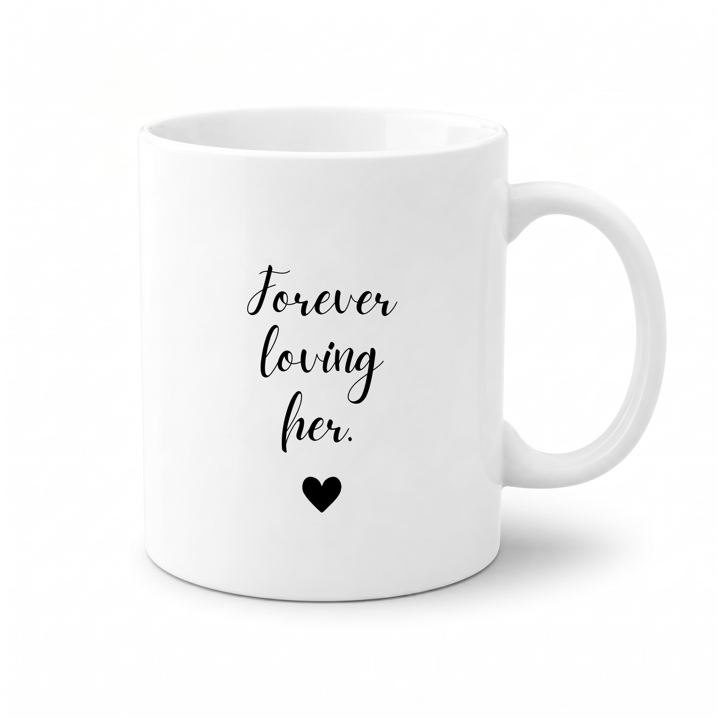 Forever Us Co. | Couples Mug | Forever Loving Her Mug