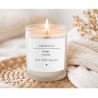 Forever Us Candle | Warm Hearts, Messy Love
