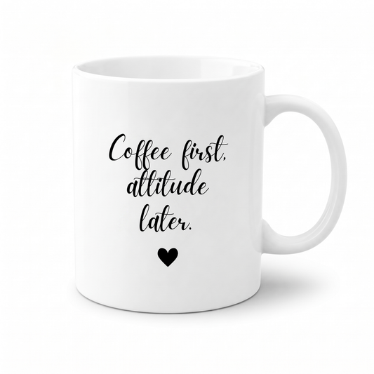 Forever Us Mug | Coffee First Attitude Later