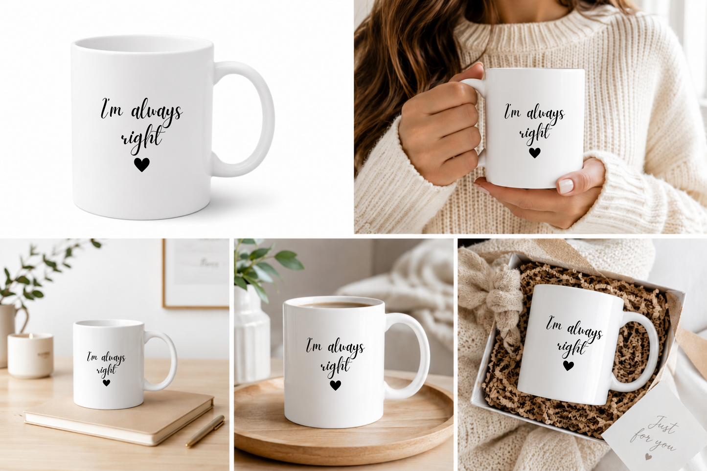 Forever Us Mug | I’m Always Right