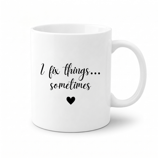 Forever Us Mug | I Fix Things (Sometimes)