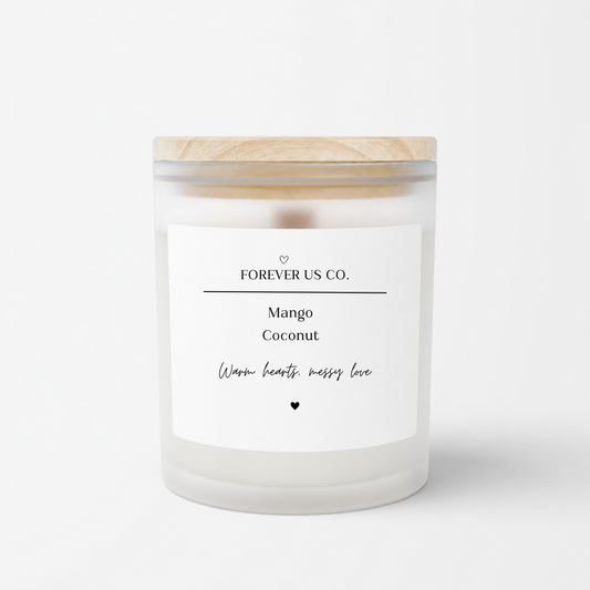 Forever Us Candle | Warm Hearts, Messy Love
