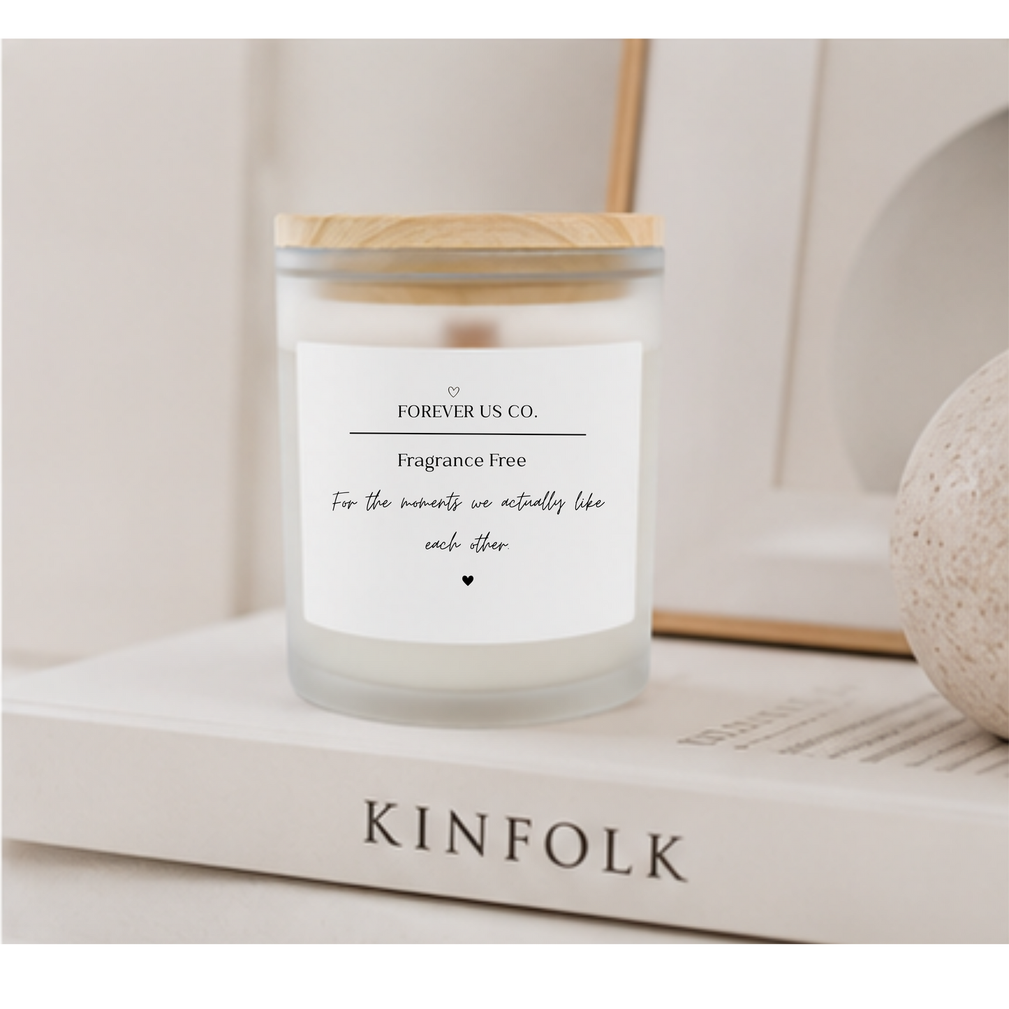 Forever Us Candle | We’re Actually Getting Along