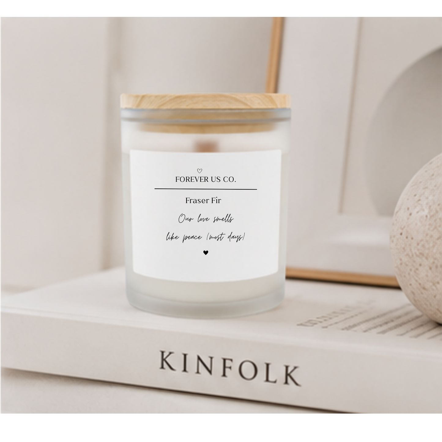 Forever Us Candle |  Love (Most Days)