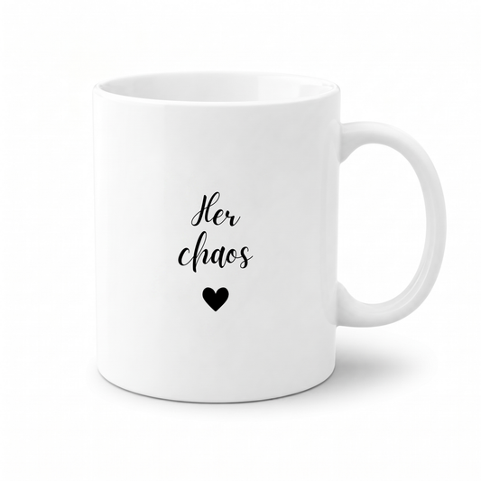 Forever Us Co. | Couples Mug | Her Chaos Mug