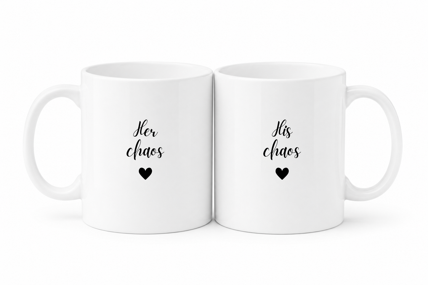 Forever Us Co. | Couples Mug | His Chaos Mug